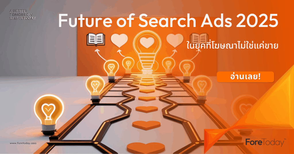 Future of Search Ads 2025: ในยุคที่โฆษณาไม่ใช่แค่ขาย
